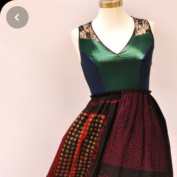 Anthropologie Dresses & Skirts - Anthropologie Niki Tlahajan Mixed Print Dress